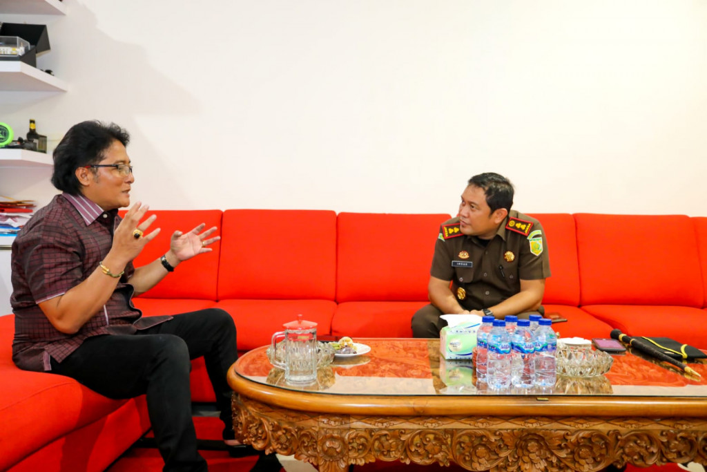 Bupati Giri Prasta Terima Kunjungan Kepala Kejari Badung